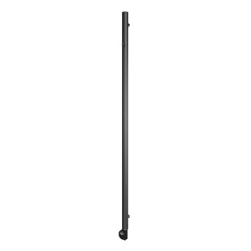 Vertaduro - ERDA kylpyhuoneen pyyhekuivain termostaatilla, 400W, 180x5 cm, antrasiitti
