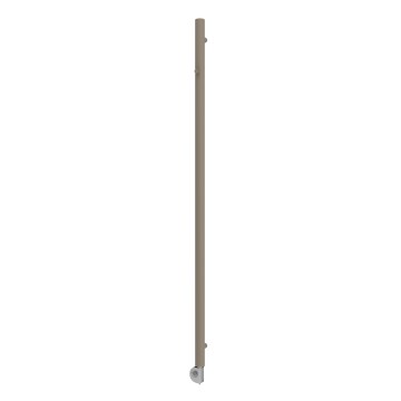 Vertaduro - Kylpyhuoneen lämpöpatteri termostaatilla ERDA 400W 180x5 cm taupe