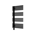Vertaduro - Kylpyhuoneen patteri termostaatilla MICHELLE 600W 97x50 cm musta
