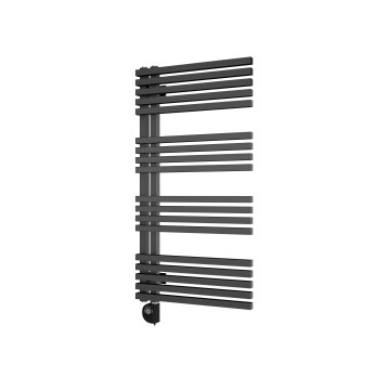 Vertaduro - Kylpyhuoneen pyyhekuivain MICHELLE termostaatilla 600W 97x50 cm antrasiitti