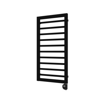 Vertaduro - Kylpyhuoneen pyyhekuivain termostaatilla ADEL 400W 100x50 cm musta