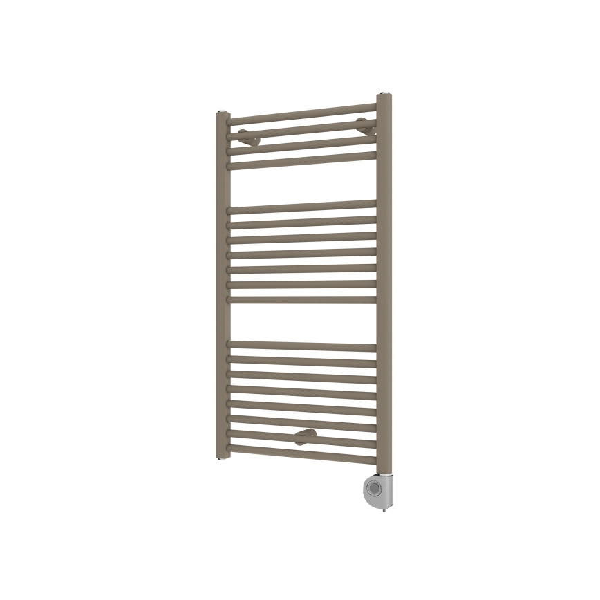 Vertaduro - Kylpyhuoneen pyyhekuivain termostaatilla DENISE 400 W 94 x 50 cm taupe