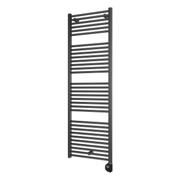 Vertaduro - Kylpyhuoneen pyyhekuivain termostaatilla DENISE 600W 154x50 cm antrasiitti