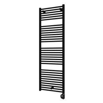Vertaduro - Kylpyhuoneen pyyhekuivain termostaatilla DENISE 600W 154x50 cm musta