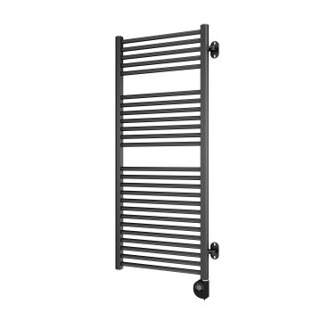 Vertaduro - Kylpyhuoneen pyyhekuivain termostaatilla MEG 600W 118x50 cm antrasiitti