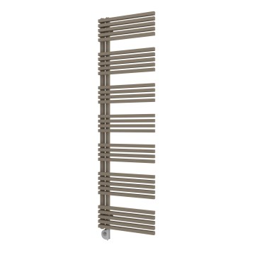 Vertaduro - Kylpyhuoneen pyyhekuivain termostaatilla MICHELLE 900W 177x50 cm taupe