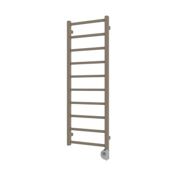 Vertaduro - Kylpyhuoneen pyyhekuivain termostaatilla ZOE 400W 114x40 cm taupe