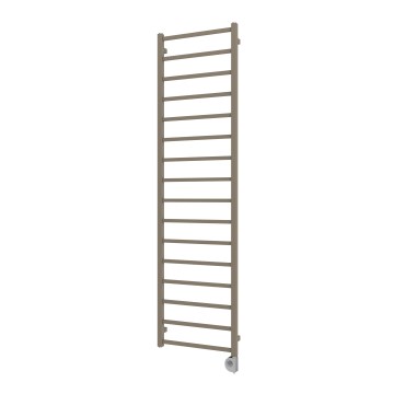 Vertaduro - Kylpyhuoneen pyyhekuivain termostaatilla ZOE 400W 186x50 cm taupe