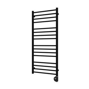 Vertaduro - Kylpyhuoneen pyyhekuivain termostatilla SIMONE 400W 114x50 cm musta