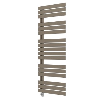 Vertaduro - Kylpyhuoneen pyyhekuivain ZIVA termostaatilla 800 W 177 x 50 cm taupe