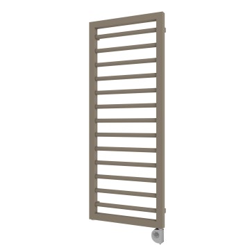 Vertaduro - Kylpyhuoneen radiaattori termostaatilla ADEL 600W 128x50 cm taupe
