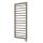 Vertaduro - Kylpyhuoneen radiaattori termostaatilla ADEL 600W 128x50 cm taupe
