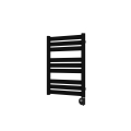 Vertaduro - Kylpyhuoneen radiaattori termostaatilla LUCY 400W 73x50 cm musta