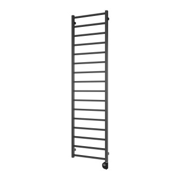 Vertaduro - Kylpyhuoneen radiaattori termostaatilla ZOE 400W 186x50 cm antrasiitti