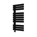 Vertaduro - Kylpyhuoneen radiatori termostaatilla ZIVA 500W 109x50 cm musta