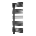 Vertaduro - Kylpyhuonepatteri termostaatilla MICHELLE 600W 129x50 cm antrasiitti