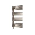 Vertaduro - Kylpyhuonepatteri termostaatilla MICHELLE 600W 97x50 cm taupe