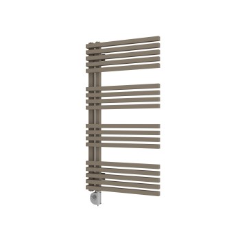 Vertaduro - Kylpyhuonepatteri termostaatilla MICHELLE 600W 97x50 cm taupe