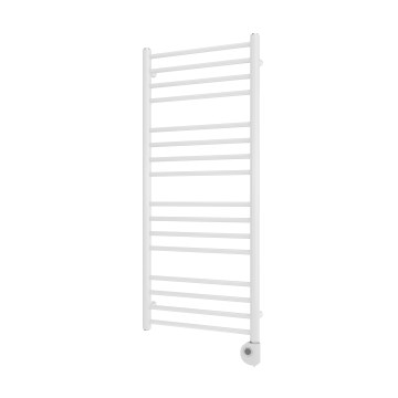 Vertaduro - Kylpyhuonepatteri termostaatilla SIMONE 400 W 114 x 50 cm valkoinen