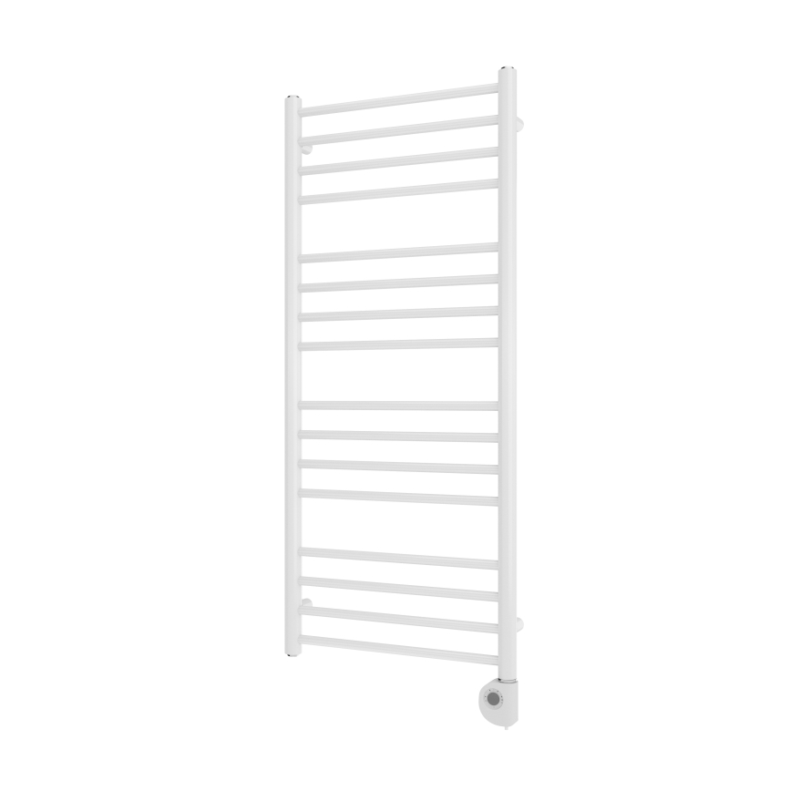 Vertaduro - Kylpyhuonepatteri termostaatilla SIMONE 400 W 114 x 50 cm valkoinen