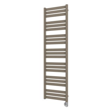 Vertaduro - Kylpyhuoneradiaattori termostaatilla LUCY 800W 177x50 cm taupe