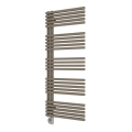 Vertaduro - MICHELLE sähköinen kylpyhuonepatteri termostaatilla 600W 129x50 cm taupe
