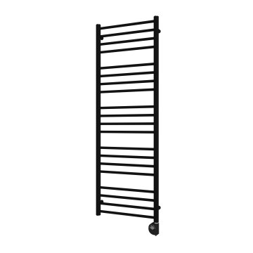 Vertaduro - SIMONE pyyhekuivain termostaatilla 600 W 144 x 50 cm musta