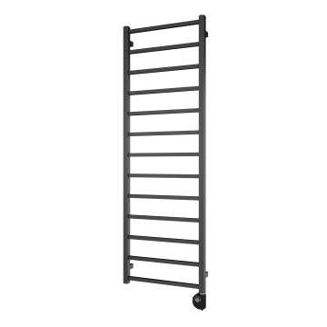 Vertaduro - ZOE kylpyhuoneen pyyhekuivain termostaatilla 400W 150x50 cm antrasiitti