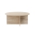 VERUM-sohvapöytä, halkaisija 90 cm, beige