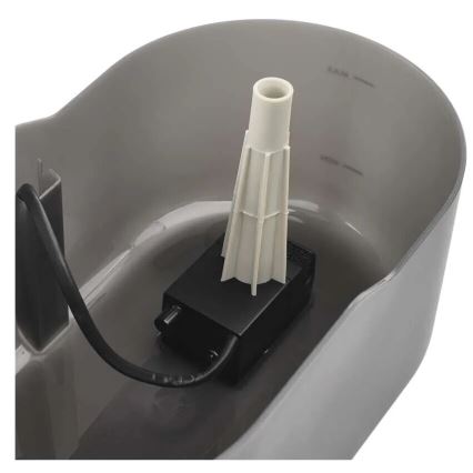 Vesilähde lemmikeille 2,6 l/5V harmaa