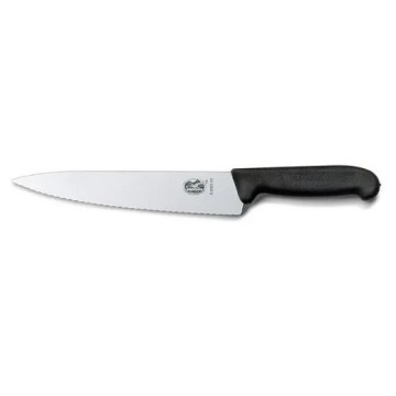 Victorinox - FIBROX-keittiöveitsi 25 cm, musta