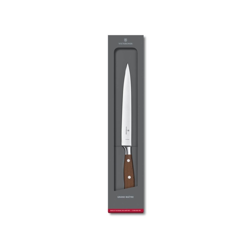 Victorinox - GRAND MAITRE 20 cm:n fileerausveitsi, vaahterakahvainen
