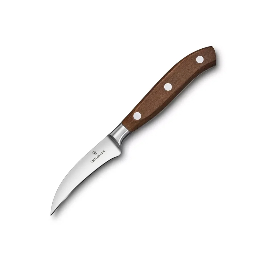 Victorinox - Keittiön kuorimisveitsi GRAND MAITRE 8 cm vaahtera