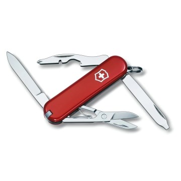 Victorinox - Monikäyttöinen taskuveitsi RAMBLER 5,8 cm/10 toiminnot punainen