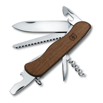 Victorinox - Monitoiminen taskuveitsi 11,1 cm/10 toimintoa puuta