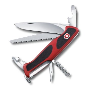 Victorinox - Monitoiminen taskuveitsi 13 cm/12 toimintoa punainen