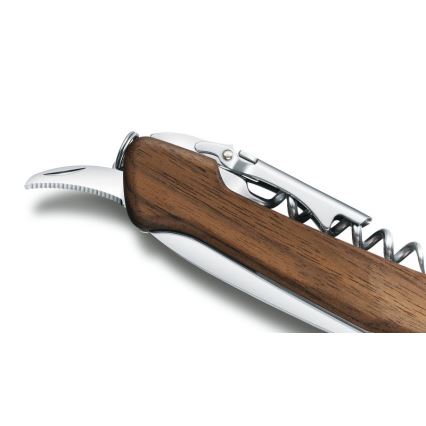 Victorinox - Monitoiminen taskuveitsi 13 cm/6 toimintoa puuta