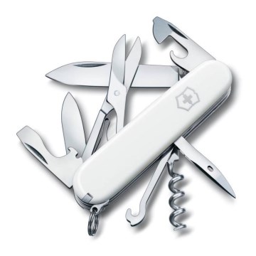 Victorinox - Monitoiminen taskuveitsi 9,1 cm/14 toimintoa valkoinen