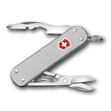 Victorinox - Monitoiminen taskuveitsi COMPANION S ALOX 5,8 cm/5 toimintoa hopeanvärinen