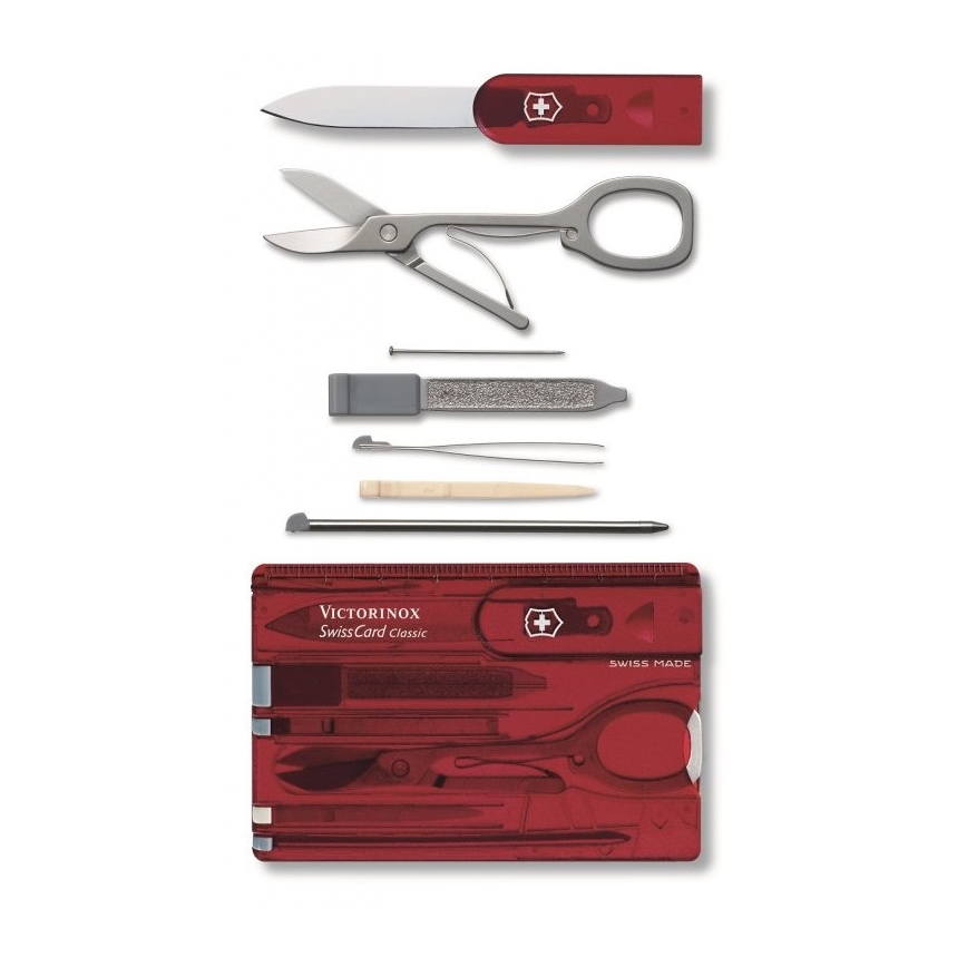 Victorinox - Monitoimisetti 10 toimintoa punainen