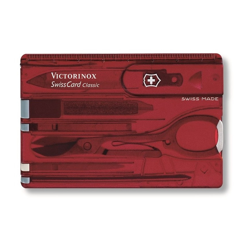 Victorinox - Monitoimisetti 10 toimintoa punainen