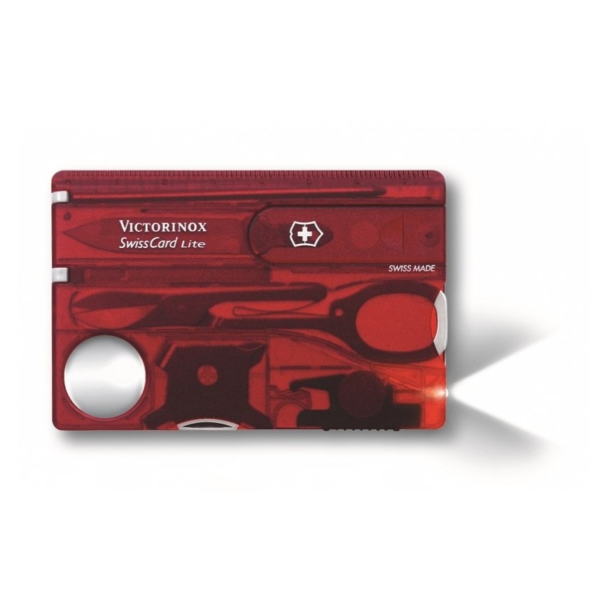 Victorinox - Monitoimisetti 13 toimintoa punainen