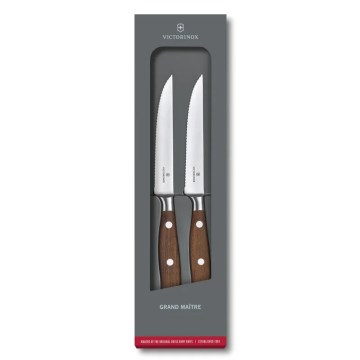 Victorinox - Pihviveitsisetti GRAND MAITRE 12 cm 2 kpl vaahtera