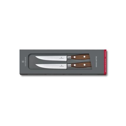 Victorinox - Pihviveitsisetti GRAND MAITRE 12 cm 2 kpl vaahtera