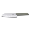 Victorinox - Santoku-keittiöveitsi SWISS MODERN 17 cm, vihreä