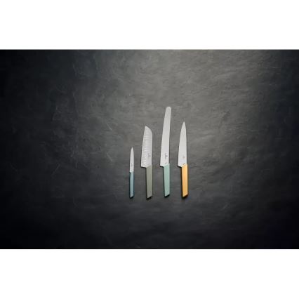 Victorinox - Santoku-keittiöveitsi SWISS MODERN 17 cm, vihreä