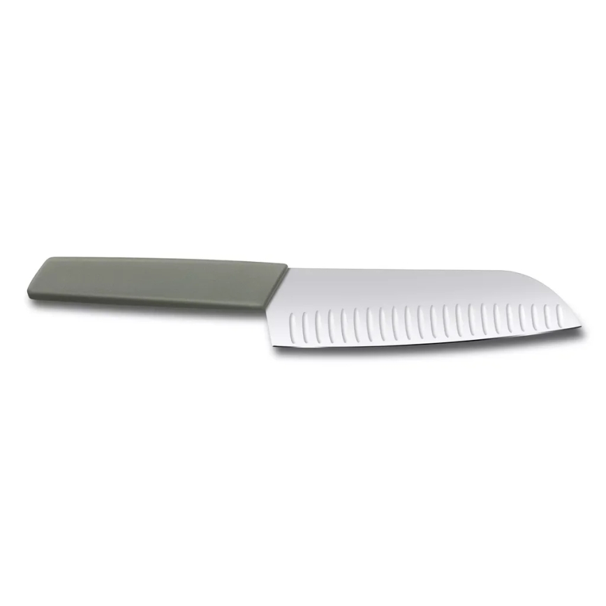 Victorinox - Santoku-keittiöveitsi SWISS MODERN 17 cm, vihreä