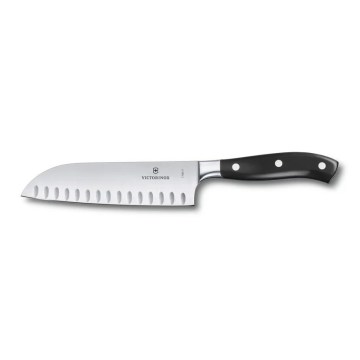 Victorinox - Santoku-veitsi GRAND MAITRE 17 cm musta