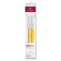 Victorinox - SWISS CLASSIC 10 cm vihannesveitsisetti, 2 kpl, keltainen