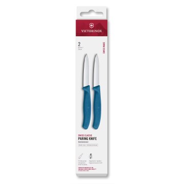 Victorinox - SWISS CLASSIC kasvisveitsisarja 8 cm, 2 kpl, sininen
